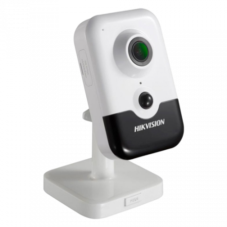 Camere Supraveghere IP - Camera Wi-Fi Cube Hikvision DS-2CD2423G0-IW-2.8mm, IP 2MP, lentila 2.8mm, Audio bidirectional, IR 10m, PIR, SD-card