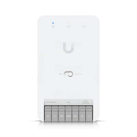 Centrale Control Acces - Centrala Control Acces UniFi UA-Hub-Door-Mini – Hub Usa Compact cu Switch Gigabit 3 Porturi, PoE++ In / 2x PoE+ Out, 3.000 Utilizatori, Comutator Dry/Wet Integrat | Sisteme Acces Birouri Mici, Clinici