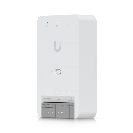 Centrala Control Acces UniFi UA-Hub-Door-Mini – Hub Usa Compact cu Switch Gigabit 3 Porturi, PoE++ In / 2x PoE+ Out, 3.000 Utilizatori, Comutator Dry/Wet Integrat | Sisteme Acces Birouri Mici, Clinici [1]