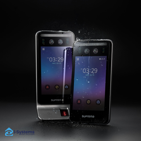 Terminal biometric multimodal Suprema FaceStation F2 FSF2-AB, recunoastere faciala AI <0.5 s, RFID/HID/iCLASS/Seos, NFC/BLE, 100.000 utilizatori, IP65 [7]