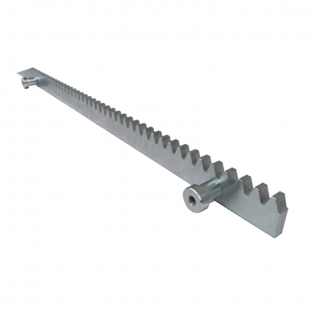 Cremaliera metalica zincata, Bft CVZ, pentru automatizari porti culisante, 1m, 1000Kg