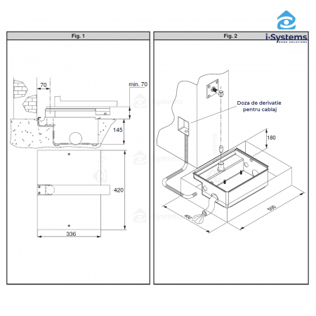 Cutie fundatie BFT BTCF 120 pentru automatizare ingropata poarta batanta, ELI BT, SUB BT [2]