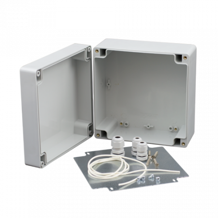 Accesorii CCTV - Doza exterior cu placa metalica montaj echipamente Pulsar AWO603