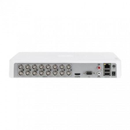 DVR Hikvision DS-7116HGHI-K1(S), 16 canale video 1080Plite, Audio HDTVI over coaxial [1]