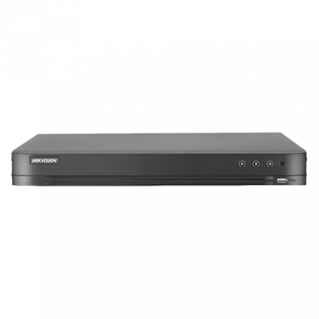 DVR Standalone - DVR Hikvision DS-7224HQHI-K2, 24 canale Analog HD 4MP lite + 2 canale IP, 1 canal audio