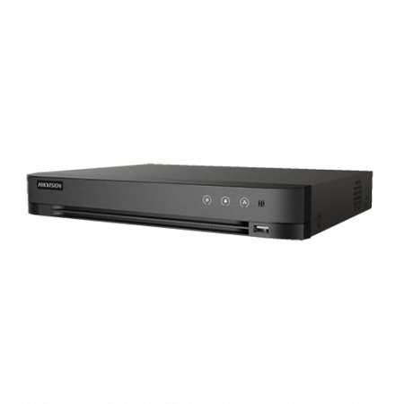 DVR Standalone - DVR Hikvision AcuSense iDS-7204HTHI-M1-S, 4K, 4 canale, audio over coaxial, Smart Playback