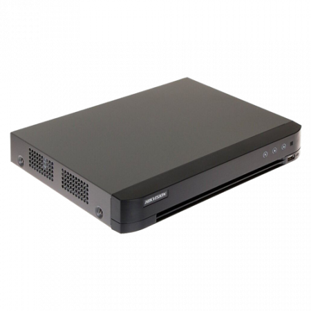 DVR Standalone - DVR Hikvision AcuSense iDS-7208HQHI-M1-S, 8 canale video 4MP, Analiza video, 1 canal audio