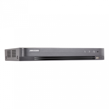 DVR Standalone - DVR Hikvision AcuSense iDS-7208HUHI-M2-SA, 8 canale video 8MP, Analiza video, Audio 'over coaxial'