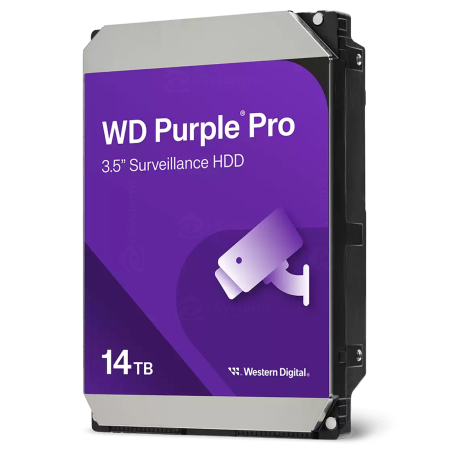 Supraveghere Video - Hard disk supraveghere Western Digital WD Purple Pro 14TB WD142PURP, SATA III, 7200 RPM, 512MB, AllFrame AI, 24/7, pentru NVR si sisteme video enterprise