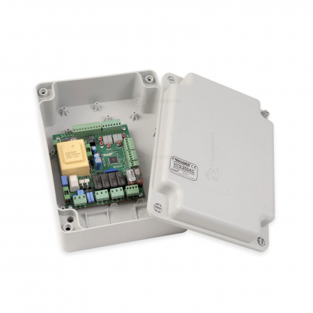 Kit automatizare poarta batanta Roger Technology R23/373 pentru stalpi grosi, 3m/canat, 400Kg/canat, 230V [2]