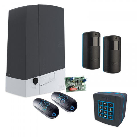 Kit-uri Porti Culisante - Kit automatizare poarta culisanta CAME BXV PLUS 8K01MS-040, 1000Kg, 20m/canat, 24V