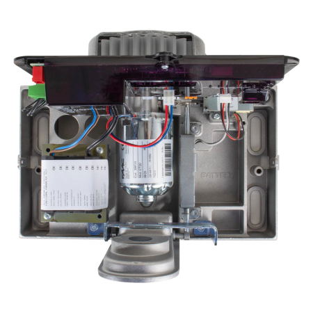 Kit automatizare poarta culisanta FAAC C720 24V– Motor 400Kg / 15m uz continuu, encoder anti-strivire, receptor 433MHz, telecomanda 4 canale, fotocelule, lampa LED [2]