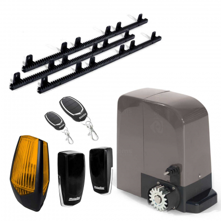Kit-uri Porti Culisante - Kit automatizare poarta culisanta Motorline BRAVO524-KIT, 0.16m/sec, 120W, 500Kg, 24V