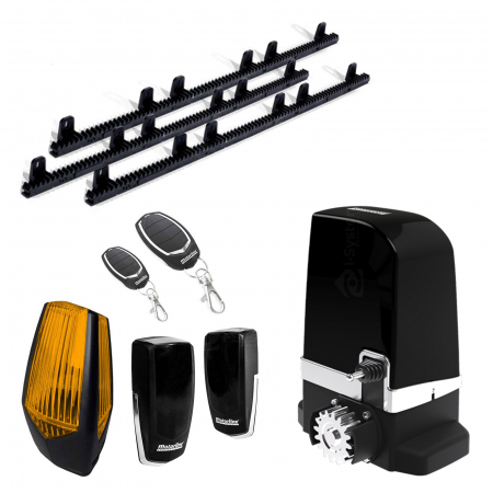 Kit-uri Porti Culisante - Kit automatizare poarta culisanta Motorline SLIDE1024-KIT, 12m/min, 1000Kg, 24V