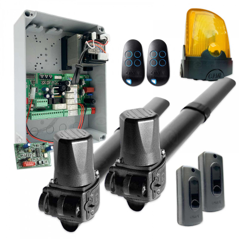 Kit-uri Porti Batante - Kit automatizare porti batante Came 001U1481ML KRONO, 3m/canat, 400Kg, 230V