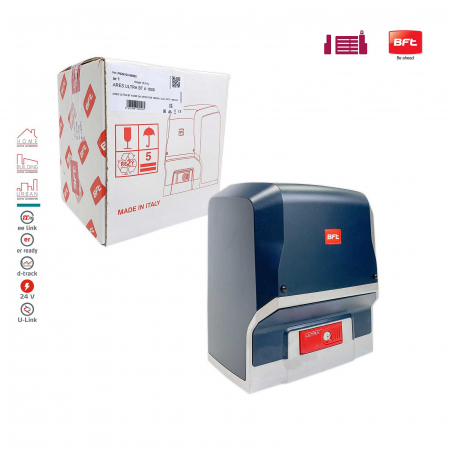 Kit automatizare porti culisante, Bft Ares Ultra BT-A1000, 1000Kg/poarta, 4m cremaliera, 24V [1]