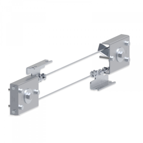 Kit poarta autoportanta telescopica FAC Italia seria 1000, deschidere 7m gol util, greutate 600Kg, lungime poarta 9.43m [7]