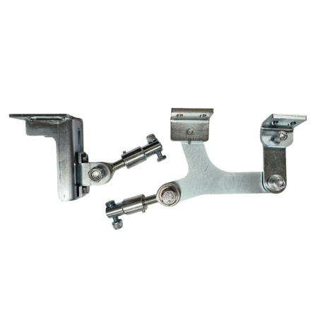 Kit feronerie Bi-Folding HI-MOTIONS Eco Full + balamale, deschidere 4m, 400Kg pentru porti batante pliabile [2]
