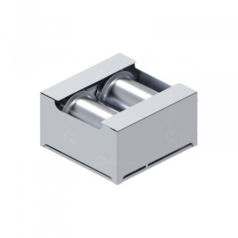 Kit feronerie poarta telescopica autoportanta in 2 foi FAC KD2150.100, 8m, 900Kg [4]