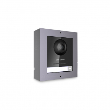 Kit videointerfon IP pe 2 fire Hikvision DS-KIS702, 1 familie, 2MP, monitor 7 inch [1]