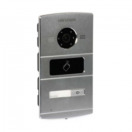 Kit videointerfon pentru vila Hikvision IP DS-KV8102-IM DS-KH6320-WTE1, post exterior Aluminiu, monitor 7“ Touch-Screen | I-Systems [3]