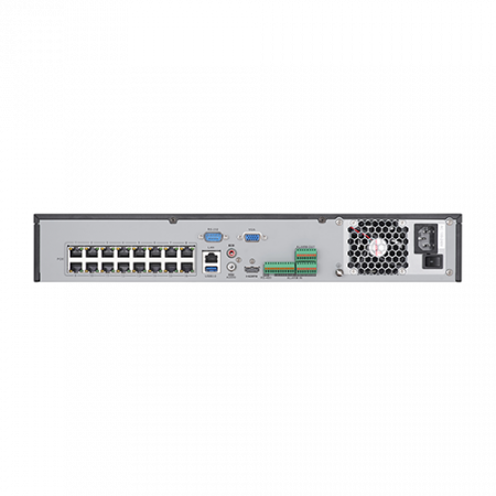 NVR Hikvision DS-7732NI-I4-16P, 32 canale, 12MP 4K + 16 porturi PoE, alarma, H.265 [2]