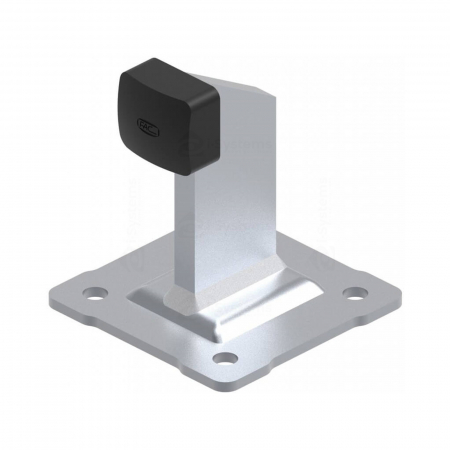 Automatizari Porti Culisante - Opritor de cursa inferior cu placa de fixare FAC Cod 115P, tampon de cauciuc H115, porti culisante