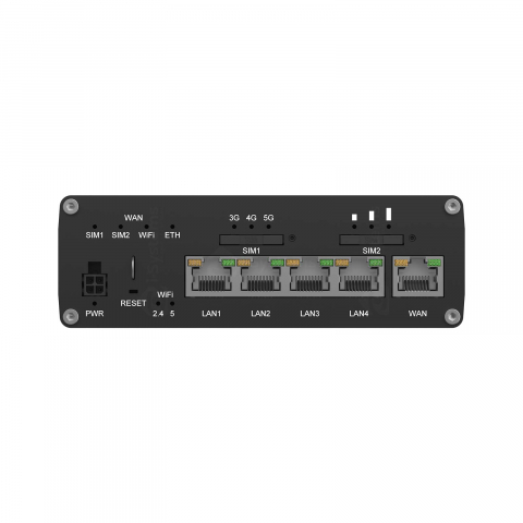 Router industrial 5G Teltonika RUTC50, Wi-Fi 6, eSIM, VPN, RMS, dual band, 3.4 Gbps, MU-MIMO, IoT [3]