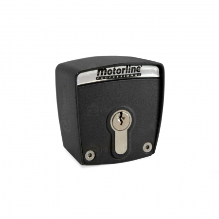 Accesorii Automatizari - Selector cu chei Motorline SCMV150, porti, rulouri, 250 V, cu revenire, metal antivandal