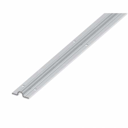 Automatizari Porti Culisante - Sina culisanta zincata aplicata pe beton FAC Cod 716/ZF profil U, D16mm, 6m, poarta culisanta