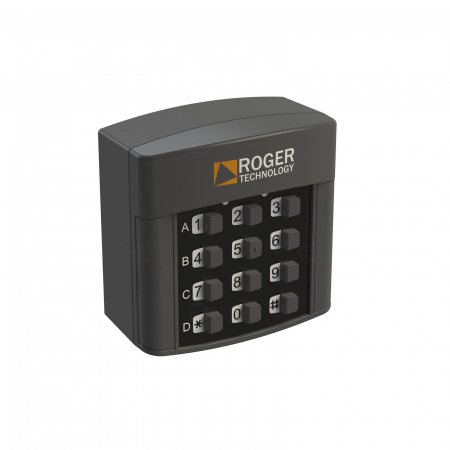 Accesorii Automatizari - Tastatura digitala radio Roger Technology H85/TDR/E, 4 canale, IP54