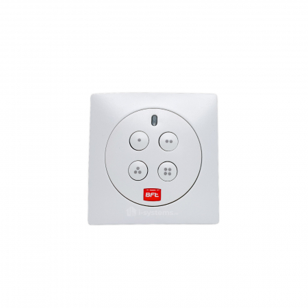 Telecomanda wireless cu 4 canale , Bft, MIME PAD, control radio, montaj perete, cod rulare | I-Systems [1]