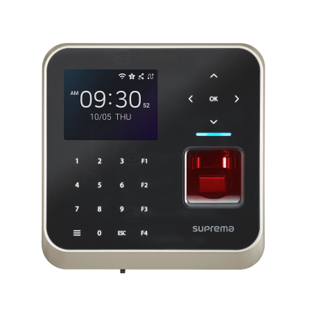 Terminal biometric AI Suprema BioStation 2a BS2A-ODPB, control acces & pontaj, amprenta, card RFID, AI procesare rapida, IP65, 100.000 utilizatori [5]
