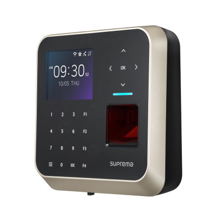 Sisteme Control Acces & Pontaj - Terminal biometric AI Suprema BioStation 2a BS2A-ODPB, control acces & pontaj, amprenta, card RFID, AI procesare rapida, IP65, 100.000 utilizatori