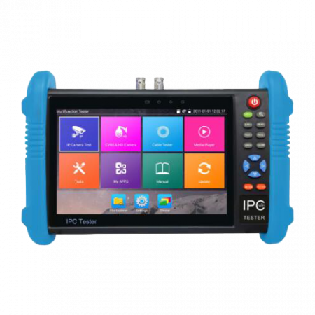 Accesorii CCTV - Tester CCTV Metricu TST-600E-H8M pentru camere IP, TVI, CVI, AHD pana la 8MP si Multimetru integrat