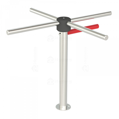 Turnicheti si Porti Acces - Turnichet acces liber CAME Ozak MRKT 404, unidirectional, manual, brate rotative