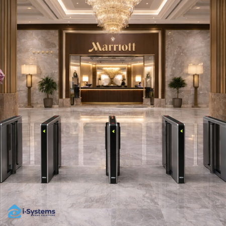 Turnichet poarta batanta speed gate TANSA Vision EDGE, MCBF 10 mil. Cicluri, 0.7sec deschidere, motor BLDC 24V, aripi 10mm sticla securizata [1]