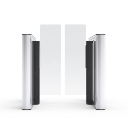 Turnichet poarta batanta speed gate TANSA Vision Touch, motor BLDC 24V, aripi sticla securizata, control acces enterprise [2]