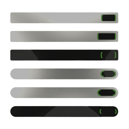 Turnichet poarta batanta speed gate TANSA Vision Touch, motor BLDC 24V, aripi sticla securizata, control acces enterprise [8]