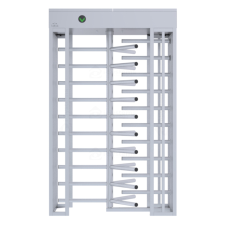 Turnicheti Verticali - Turnichet vertical full-height TANSA LTF 113, 3 brate 120°, inox AISI 304/316, bidirectional, fail-safe, pasaj 560 mm, MCBF 5.000.000, ~20 persoane/min