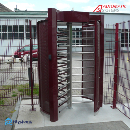 Turnichet vertical full-height TRS 370 Automatic Systems, 3 brate 120°, pasaj unic 640 mm, MCBF 3.000.000 cicluri, IP43 [4]