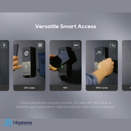 Post exterior videointerfon Akuvox X910S – Dual Camera, NFC, QR, BLE, Detectie Colet [4]