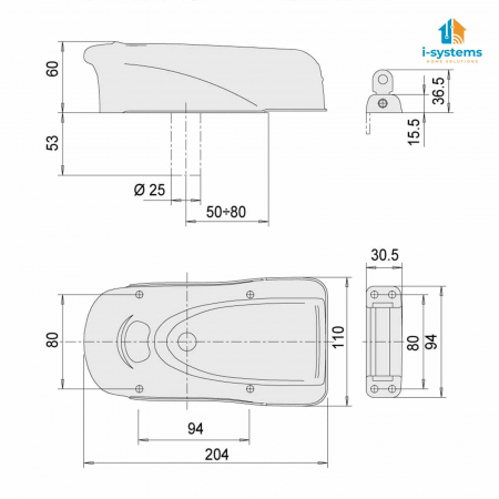 Yala electromagnetica antiefractie CISA 1A611 Elettrika, aplicata, 2000Kg forta, 3A, 12V [7]