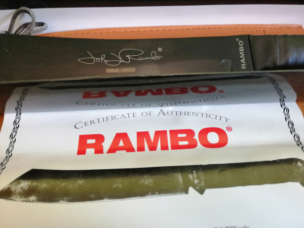 Cutit-Maceta Rambo IV, Collector's Edition, 43 cm [5]