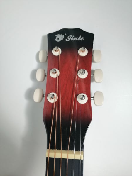 Chitara clasica din lemn 95 cm, Cutaway Country Red [3]