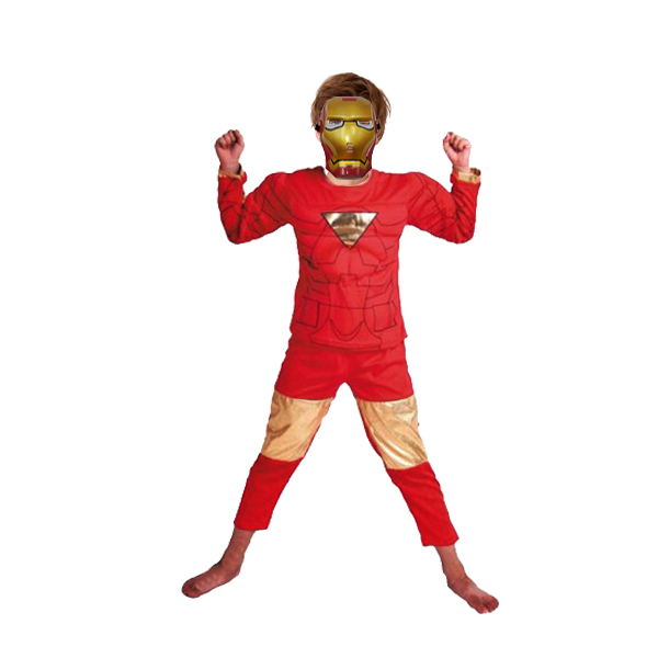 Costum Iron Man pentru copii, rosu-galben [1]