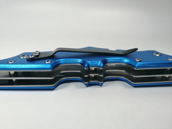 Briceag-cutit, doua taisuri, classic Batman Style, prindere curea, 27 cm [6]