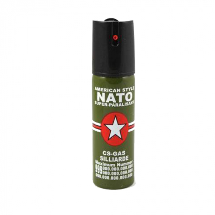 Kit autoaparare format electrosoc TW 800 si set 2 spray-uri Nato paralizant 60ml [5]