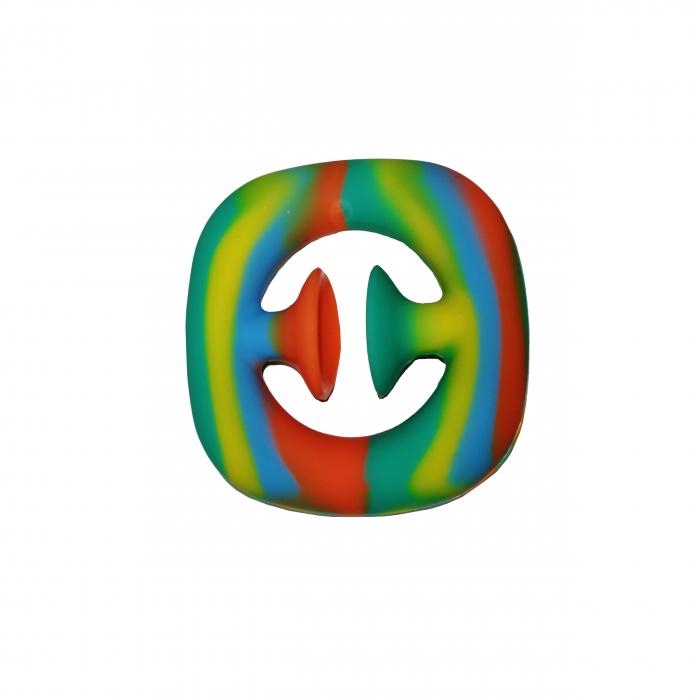 Jucarie antistres senzoriala, cauciuc, 6 cm, multicolor [1]