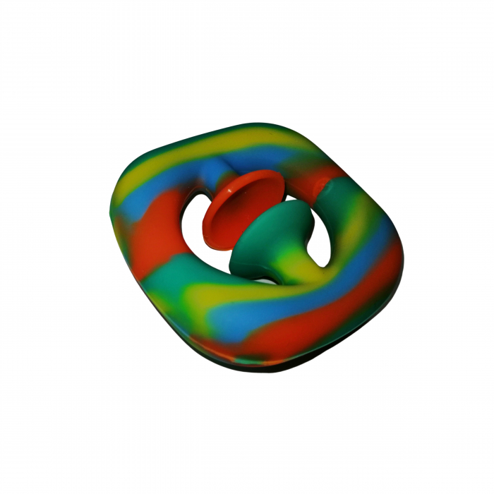 Jucarie antistres senzoriala, cauciuc, 6 cm, multicolor [3]